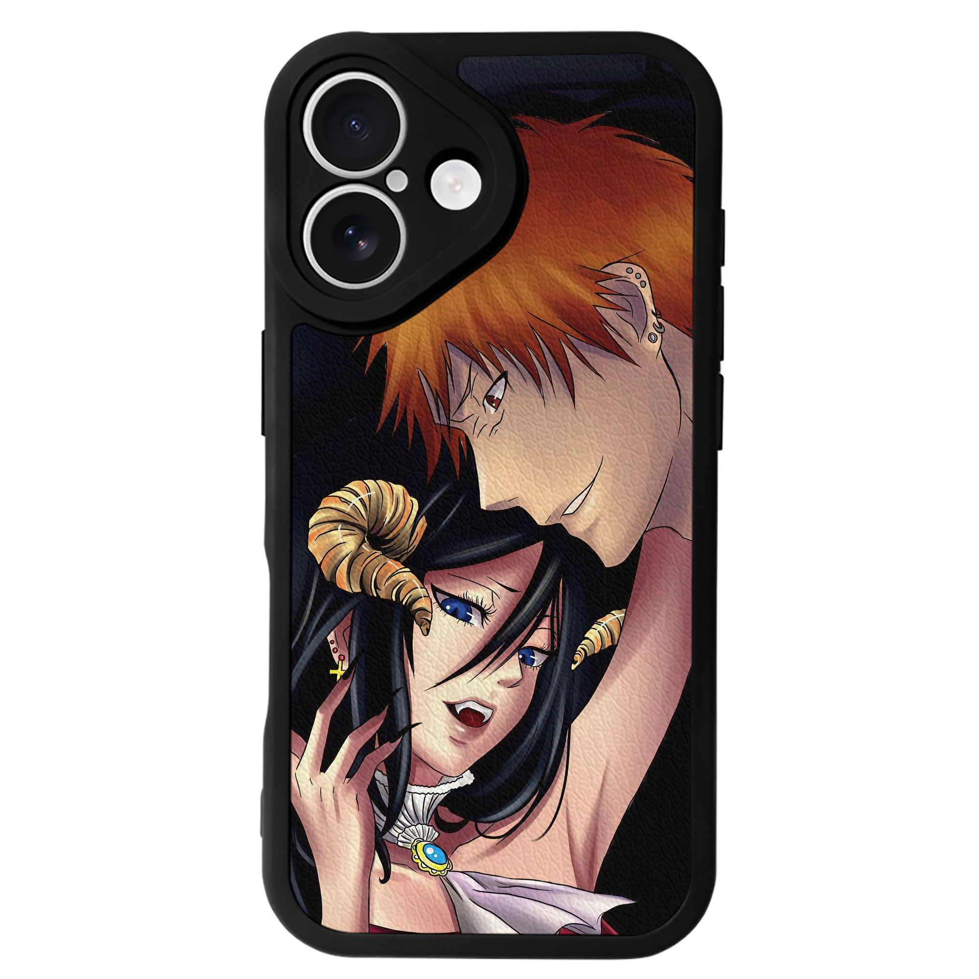 （画像用） ブリーチ BLEACH 【iPhone 16シリーズ対応】シリコンスマホケース（レザー調） 材質：シリコン